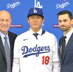 【MLB】「山本由伸は特別な投手」ドジャースGM、高額契約の重圧とは無縁と強調　代理人は“低身長”への懸念を一蹴