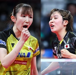 早田ひな、平野美宇、張本美和の“五輪トリオ”が中心　最強メンバー揃えた日本女子、パリ団体戦出場と“中国超え”狙う【世界卓球】