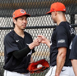 【MLB】「右肘の不安なし」メジャー9年目の前田健太、完全復活へ　「タイガースは優勝できるチャンスがある」と自信