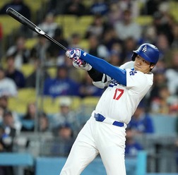 【MLB】大谷翔平、今季4号で「指揮官の記録を破るだろう」　公式記者もド軍の“日本出身本塁打数”更新に期待