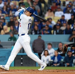 【MLB】大谷翔平の紹介に「未来永劫でてくる実況」　今季11号アーチ“異次元”の打球音に米記者反応