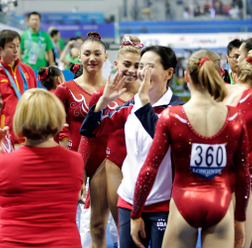 体操世界選手権（2014年10月8日）（c）Getty Images