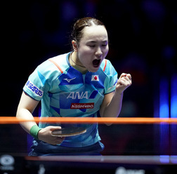伊藤美誠、ルーマニアの難敵撃破を振り返る「お互いに成長していた」 世界9位に賛辞も4強入りに「冷静に冷静に試合をした」【WTTスターコンテンダーバンコク】