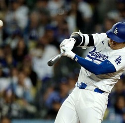 【MLB】大谷翔平の超悪球打ち、2試合連発“177キロ”逆転52号2ラン　米記者あ然「この世のものではない」