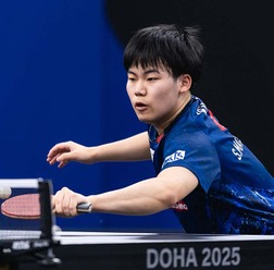 松島輝空、曽根翔を4－2撃破で準決勝進出　17歳の大器がベスト4で張本智和、篠塚大登らと優勝争いか【全日本選手権2025】