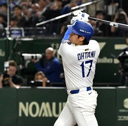 【MLB】今季1号アーチ「これぞ大谷翔平のスイングだ」　ドジャース公式、至福の27秒“ベース1周”動画を投稿