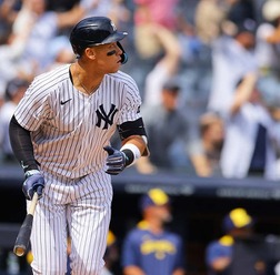 【MLB】“5戦5発”ジャッジが止まらない、今季5号アーチで球団レジェンドらに続く「500長打」　米記者称賛「ヤンキース史上3番目だ」