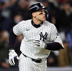 【MLB】決勝7号放ったジャッジに、同僚らから称賛の声「地球上で最高の選手」　“打率4割”超え＆OPS1.322でメジャー1位に