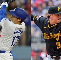 【MLB】明日の大谷翔平、相手先発との相性は？　昨季“170キロ弾”放った怪物右腕スキーンズと激突【4月26日パイレーツ戦】