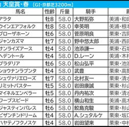 【天皇賞春／枠順】該当馬が毎年好走中「内枠×先行力あり」の伏兵は“馬券内率61.5％”　外枠なら上位の末脚が必須