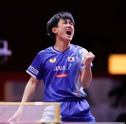 「世界卓球」初戦で難敵に快勝の張本智和が4位、松島輝空が19位、篠塚大登が28位｜卓球男子世界ランキング（2025年第21週）