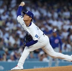 【MLB】「山本由伸の変化球はえげつない」メジャー公式がカーブを絶賛　“無安打投球”で同地区Dバックス打線を翻弄