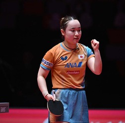 「倍々で嬉しい」伊藤美誠、中国超え＆初の単メダルに歓喜　世界女王・孫穎莎と激突の準決勝も「楽しんで試合がしたい」【世界卓球2025】