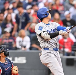 【MLB】大谷翔平、3試合連発“168キロ”豪快20号アーチ　米記者驚きの逆方向弾「97マイルを記録した投手だ」
