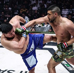 【RIZIN】“反則王”シナ・カリミアン、MMAデビュー戦で白星発進　2R終了後にパンチ数発→3Rでお詫びの珍事も……