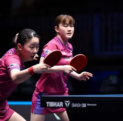 張本美和、大藤沙月の注目ペア初優勝に称賛「格上の実力を見せた」　韓国勢を圧巻撃破に「勝つことができて嬉しい」【WTTスターコンテンダーリュブリャナ】