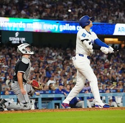 【MLB】大谷翔平、規格外の30号は「高弾道アーチ史上最速弾」　米記者注目の一発「角度36度超えの本塁打で……」