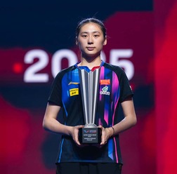 早田ひな、孫穎莎撃破で世界10位浮上の中国20歳にWTT注目「限界を突破した」　米で躍動の新星が日本勢ライバルの可能性