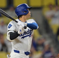 【MLB】4戦連発の大谷翔平、36号2ランはドジャース“獲得候補”剛腕クローザーの「今季初被弾」