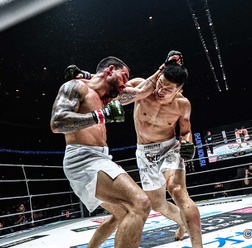 【超RIZIN.4】元ベラトール王者・ピットブルが顔面血染め……野村駿太が正拳突きで制し、王者サトシと9月名古屋大会で激突