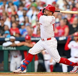 【MLB】“後半戦16試合10発”シュワーバーが「39号2ラン、40号満塁弾」　ナ・リーグ単独二冠王で2位大谷翔平と2本塁打差