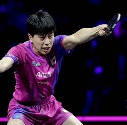 篠塚大登、日韓対決敗戦に「1、2球の差がまだまだ足りない」　21歳サウスポーは新天地・ドイツでの進化を誓う【WTTチャンピオンズ横浜】