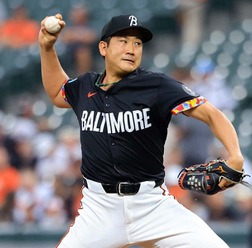 【MLB】菅野智之、女房役ラッチマンのリードに感謝 「彼の復帰がすごく大きい」　7回1失点でチームトップの9勝目