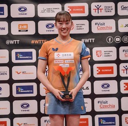 世界50位に急浮上の日本の21歳にWTTも熱視線「アカエの活躍には注目」　大藤沙月、木原美悠ら揃う同世代の争いに参戦か