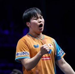 松島輝空、世界2位・王楚欽とのサウスポー対決に公式注目 前回フルゲームの激闘で王者も警戒か「第2シードは油断しない」【WTTチャンピオンズマカオ】