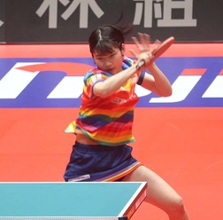 “中学生Tリーガー”村松心菜が見せた大器の片りん　エース起用で見せたラリー力、大嶋監督も成長期待「重さを感じてもらえる選手」【Tリーグ】