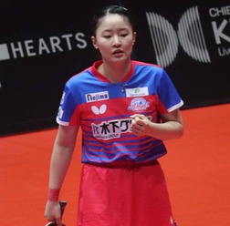 張本美和、初出場で観客魅了の17歳が1勝目に安堵の声　述べた新チームへの想いと課した“全勝ノルマ”【Tリーグ】