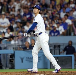 【MLB】大谷翔平「1番DH」スタメン 技巧派右腕からシリーズ突破の“2試合連発”アーチなるか、エース山本由伸が先発