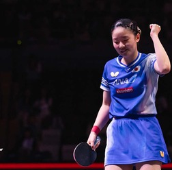 張本美和、現地メディアが振り返る中国撃破&団体金奪取 世界女王・孫穎莎相手の逆転勝ちで「精神力とレベルの高さを証明」【アジア卓球選手権】