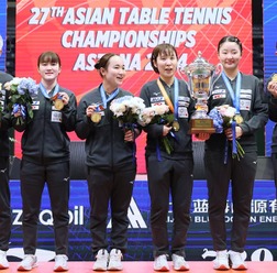卓球日本女子が難敵北朝鮮との準々決勝へ　橋本帆乃香、長﨑美柚が加入で布陣一新　中国撃破&#038;連覇へ向けた第一歩【アジア選手権】
