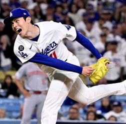 【MLB】ドジャース、投打噛み合い3連勝でワールドシリーズ進出王手　佐々木朗希が最終回を「空振り三振締め」