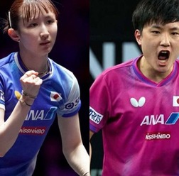 早田ひな&張本智和が台湾エースとの大一番へ 張本美和と橋本帆乃香の同士討ちも実現、決勝進出を懸けた注目対決【WTTスターコンテンダー・ロンドン】
