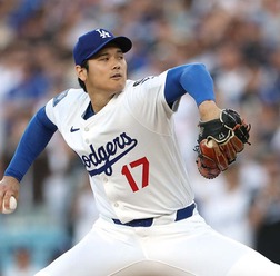 【MLB】大谷翔平、WS初登板は「7回途中93球6奪三振」後続捕まり4失点 2ラン被弾のゲレーロJr.に“最速159キロ”