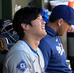 【MLB】大谷翔平、崖っぷち第6戦へ向けて敵地で豪快フリー打撃 記者から驚きの声「すごい……」