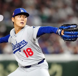 【MLB】ドジャース救った山本由伸、ポストシーズンで成し遂げた“歴史上初の快挙” 米データ会社が注目「3試合連続の登板で……」