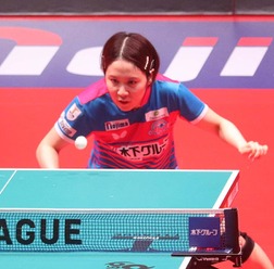 平野美宇、2戦連続VM勝利の主将がカットマン撃破を振り返る 史上2人目の快挙達成も「100勝を目指したい」【Tリーグ】