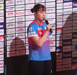 23歳・長﨑美柚が放つ“潤滑油”としての存在感　「60-60」達成のサウスポーが見据える高み「一つずつ階段を登っていく」【Tリーグ】