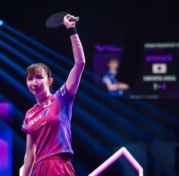 早田ひな、世界10位に再浮上のエースに中国メディアも熱視線「格別な意味を持つ」 苦境乗り越えたサウスポーに称賛