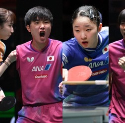 卓球日本、韓国撃破で開幕7連勝なるか　激闘必至の日韓戦へ　地上波放送・中継・ネット配信情報　【ITTF混合団体W杯2025】