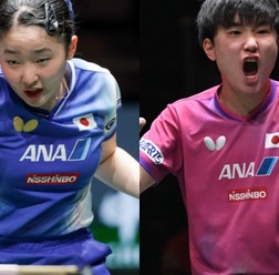 張本美和・智和が運命の中国戦でシングルス“エース起用”　松島輝空、大藤沙月が金奪取へ混合ダブルスに抜擢【卓球・ITTF混合団体W杯】