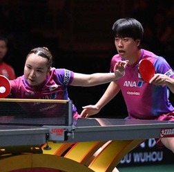 「両者とも世界王者」伊藤美誠・篠塚大登の“みましのペア”に熱視線 中国メディアが新ペアの化学反応に注目【卓球・ITTF男女混合団体W杯】