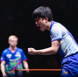 エース・張本智和が振り返った“天敵撃破”の要因　悲願の初優勝へあと2勝、好相性の世界2位・中国勢と準決勝で激突【WTTファイナルズ香港】