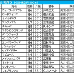 【根岸S/枠順】有力一角が“馬券内率70%×複回収値100超”に該当 内外でそれぞれ押さえておきたい伏兵は