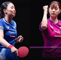 張本美和、17歳が挑む“全日本4冠”の可能性 長﨑美柚との女子ダブルスは強豪ひしめく大混戦 松島輝空との王者ペアでも戴冠狙う