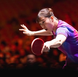 長﨑美柚が世界6位・王芸迪を翻弄で会心勝利 過去苦戦の難敵退けたサウスポーが“中国撃破”で連勝飾る【ITTF-ATTUアジアカップ】