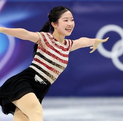【ミラノ五輪】「浅田真央さんと羽生結弦さんの本を読んで……」SP首位の中井亜美、試合前のルーティンを明かす「自信が持てる」